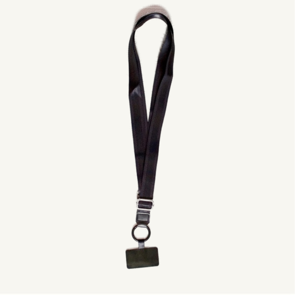 ✦BOGO✦ Festival / Everyday Cell Phone Safety Strap Removable Black Crossbody